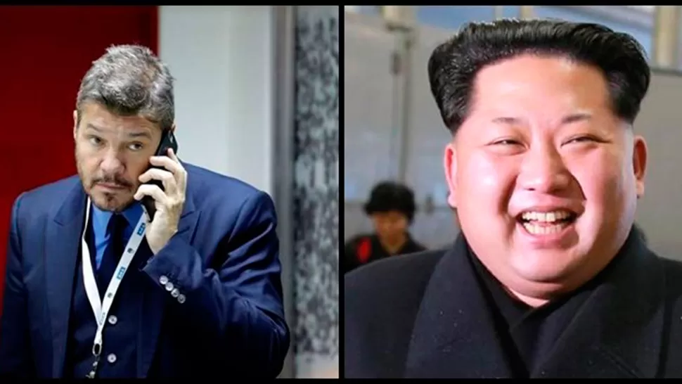 TINELLI Y KIM JONG-UN (REVISTA PRONTO)