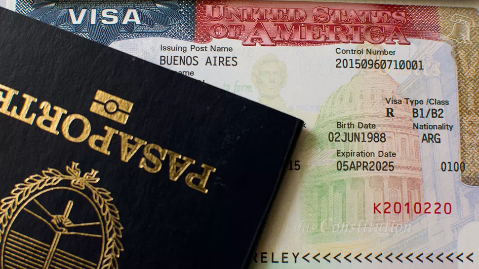 VISA. El documento permite ingresar a Estados Unidos. FOTO TOMADA DE VIVIENDO EL CAMINO