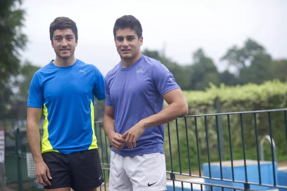 FIGURAS DE UN PRESENTE SENSACIONAL. Cuando los hermanos Ignacio (21) y Tomás (19) se encuentran, el ataque de Tucumán Rugby se vuelve casi imparable. la gaceta / foto de diego araoz