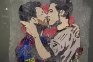 Messi y Cristiano Ronaldo, a los besos en la previa al clásico español