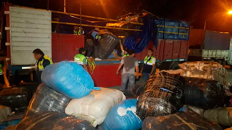 Acheral: secuestraron mercadería de contrabando valuada en $ 50 millones