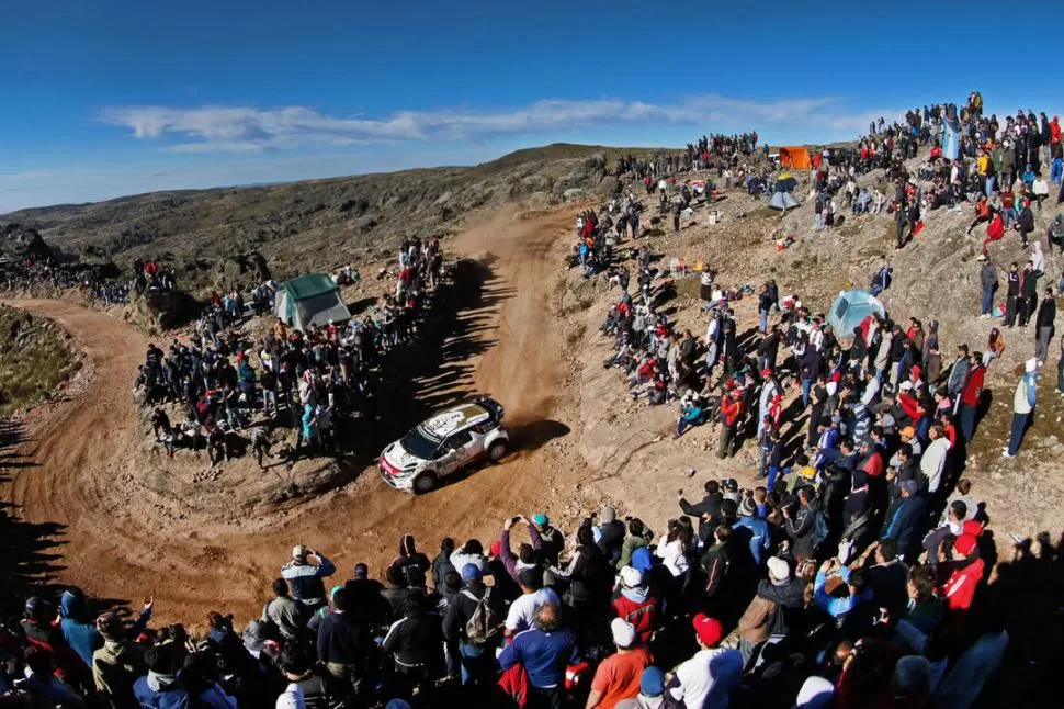 LUGAR CONVOCANTE. La única zona que los coches del Nacional no transitarán será Traslasierra; el Mundial sí lo hará. rally argentino