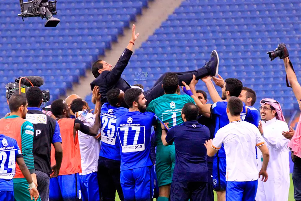 Ramón Díaz se coronó campeón en Arabia Saudita con Al Hilal