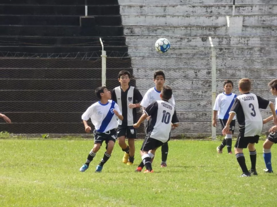 CLASE 2007. Central Norte con Afica jugaron un partidazo y salieron 3 a 3. foto exequiel llanos
