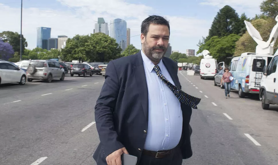 RUSCONI. El abogado de Báez cuestionó la figura del arrepentido. FOTO DE CLARIN.COM