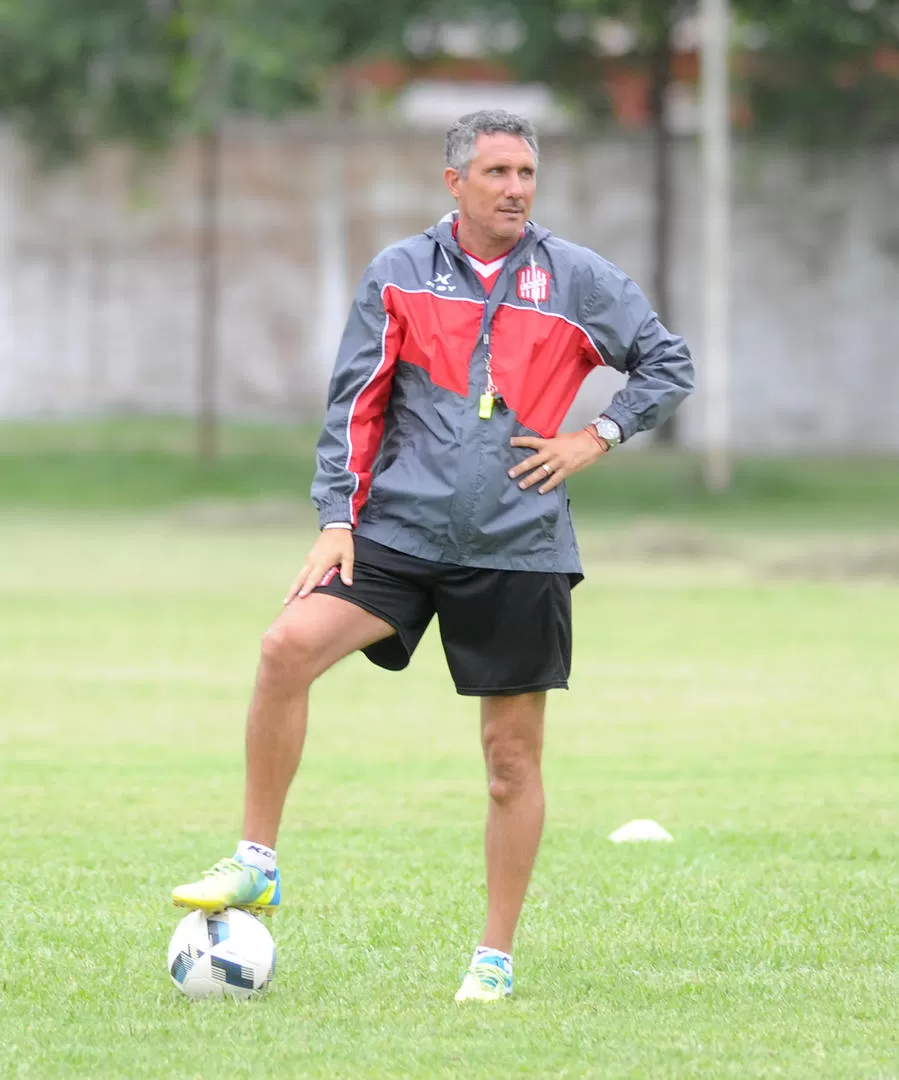 DESEO. Cagna quiere terminar de la mejor manera una semana especial, porque él cumplió años y el equipo volvió a ganar. la gaceta / foto de hector peralta (archivo)