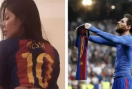 Miss Bumbum felicitó a Messi por sus 500 goles de una manera muy sensual