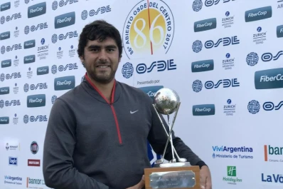 Nelson Ledesma ganó en Córdoba su primer título en el PGA Tour Latinoamérica