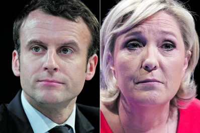 Macron recibe apoyo para hacer frente a Le Pen