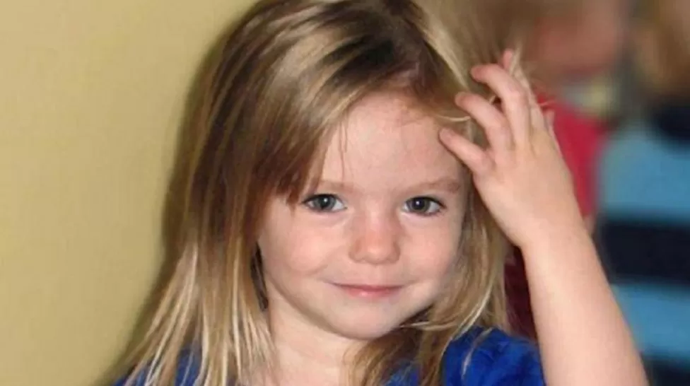 Madeleine McCann. FOTO TOMADA DE TN.