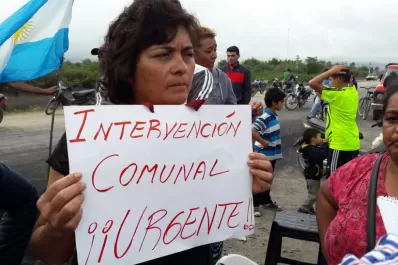 Vecinos de La Madrid cortan la ruta 157: exigen la intervención de la comuna