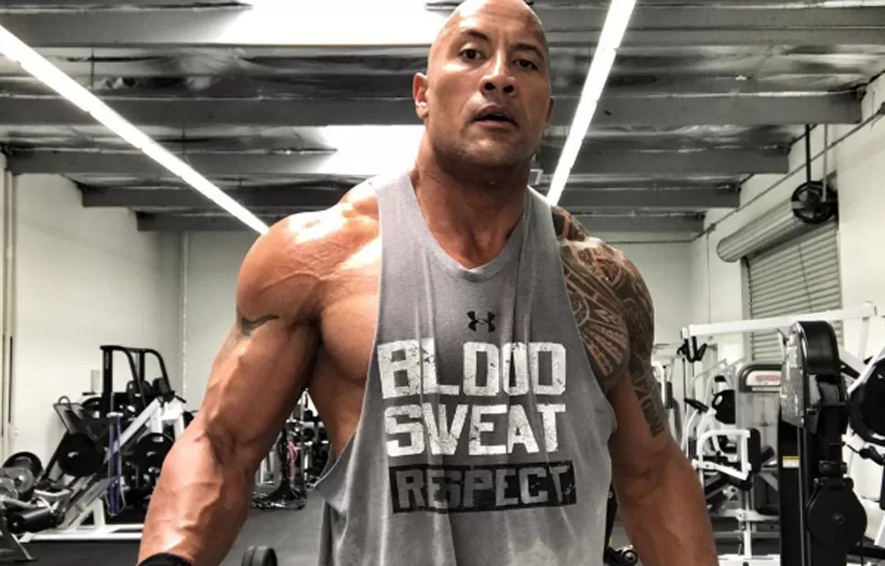 FOTO TOMADA DE WWW.INSTAGRAM.COM/THEROCK