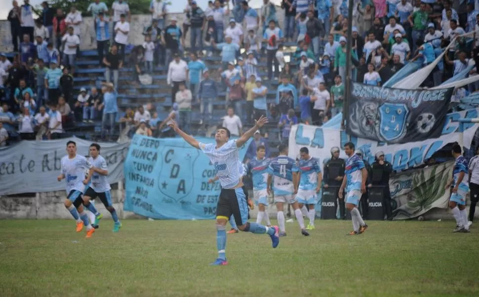 BUEN PRESENTE. Mangarella viene dulce y espera repetir ante Jorge Newbery. la gaceta / foto de Osvaldo Ripoll