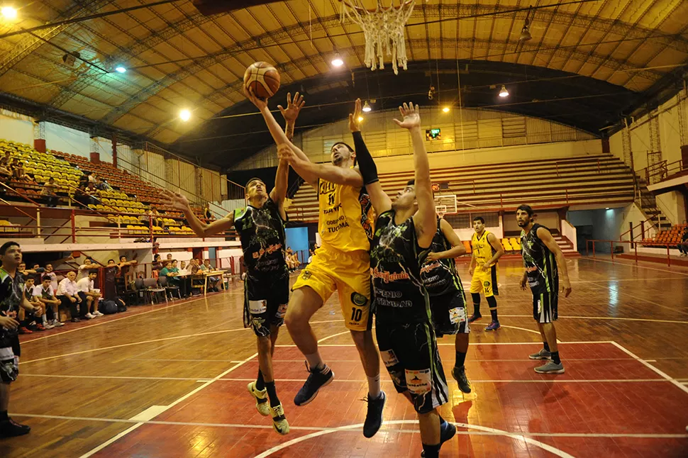 Pablo Walter mandó en el juego interior.
ARCHIVO