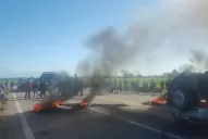 Cortaron la ruta 38 en Alberdi para reclamar ayuda para los inundados de La Madrid