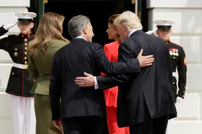 Las mejores fotos el encuentro entre Macri y Trump