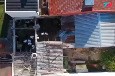 Un perro entrenado halló el cuerpo de Araceli, que estaba bajo una capa de cemento