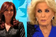 Cristina Kirchner bloqueó a Mirtha Legrand en Twitter: la respuesta de la conductora