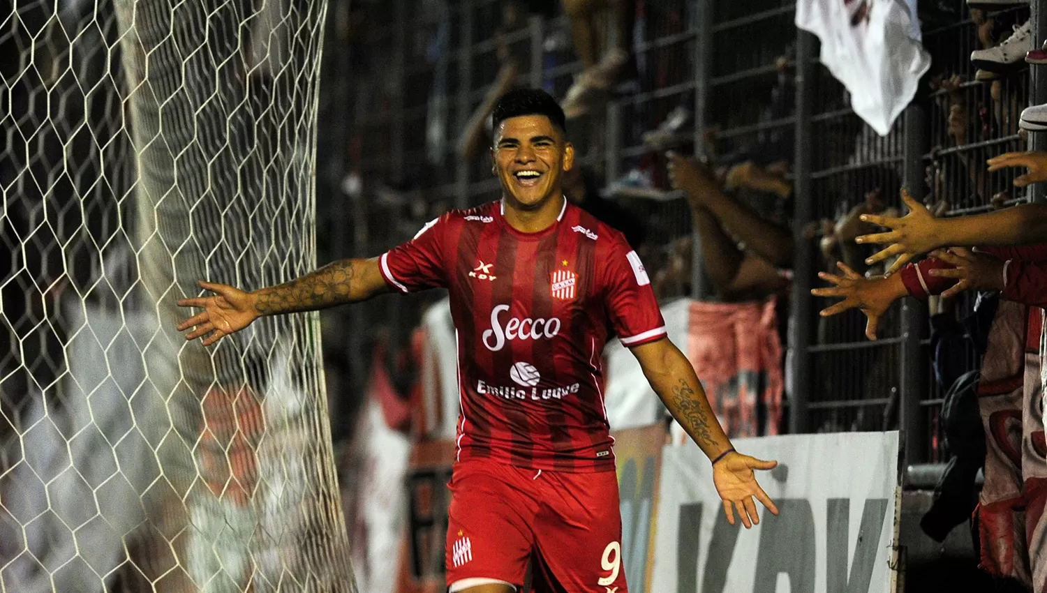 Lentini será la carta de gol que tendrá San Martín. LA GACETA/FOTO DE DIEGO ARÁOZ