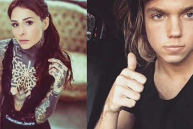 Candelaria publicó una foto con Franco Masini debajo de una frazada y después la borró