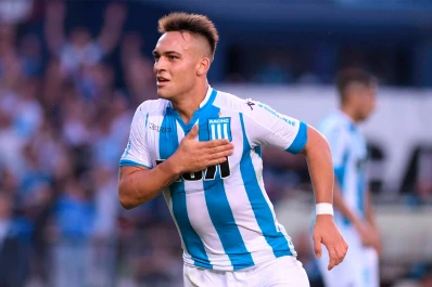 Con un golazo de Lautaro Martínez, Racing volvió al triunfo ante Gimnasia y Esgrima La Plata