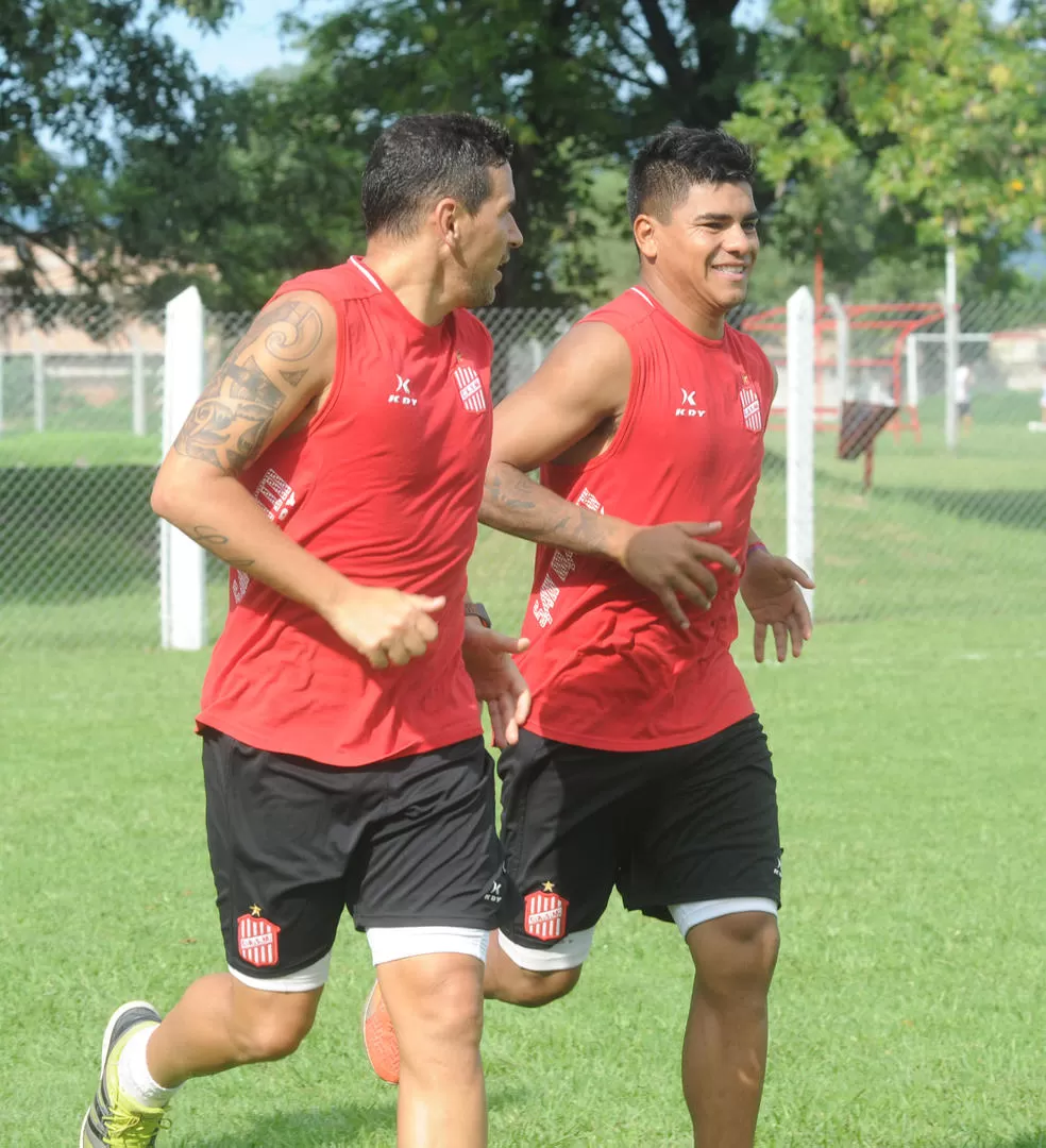 DOS PILARES. Ferrero y Lentini son los jugadores con mejor rendimiento del equipo en lo que va del torneo. la gaceta / foto de antonio ferroni