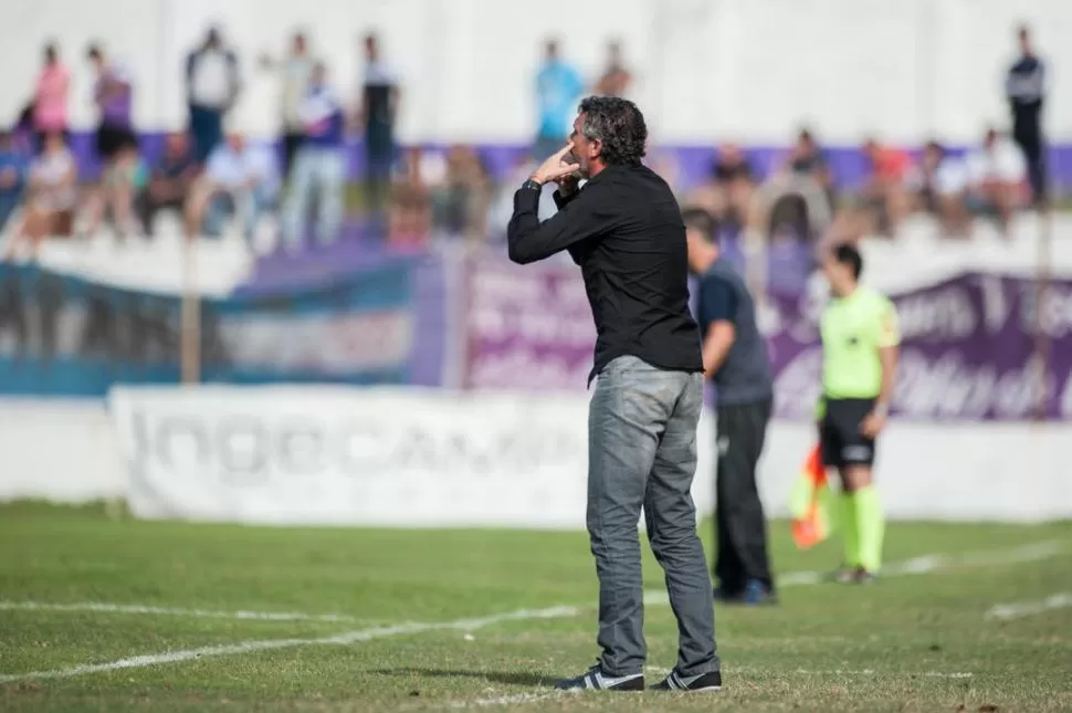 CONTENTO. Cagna valoró la actitud del equipo, aunque pidió seguir mejorando. foto de matías napoli escalero (especial para la gaceta)