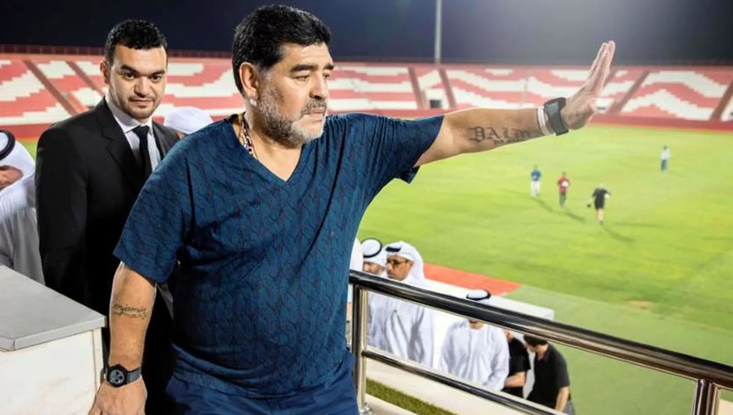 DIEGO MARADONA. FOTO TOMADA DE OLE.COM.AR