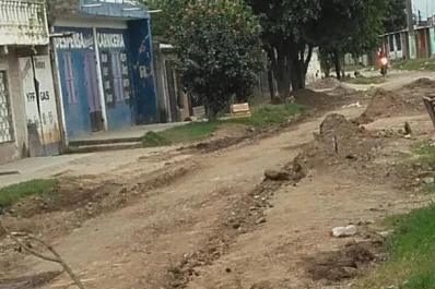 Cavaron para reparar las calles, pero las dejaron intransitables