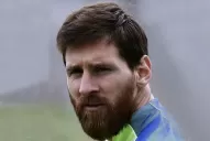 Messi pasó por la peluquería y cambió el look