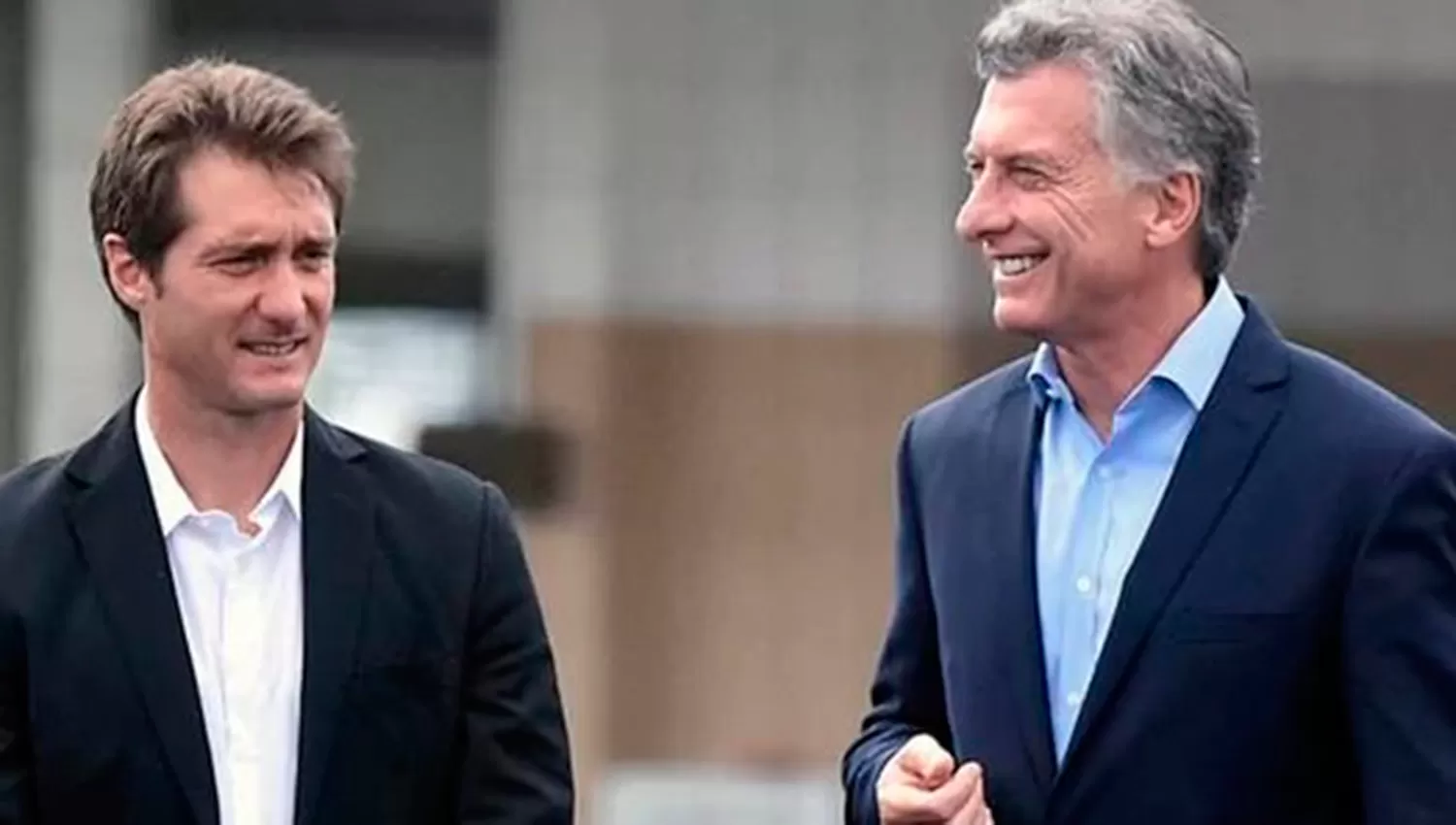 GUILLERMO Y MACRI (INFOBAE)