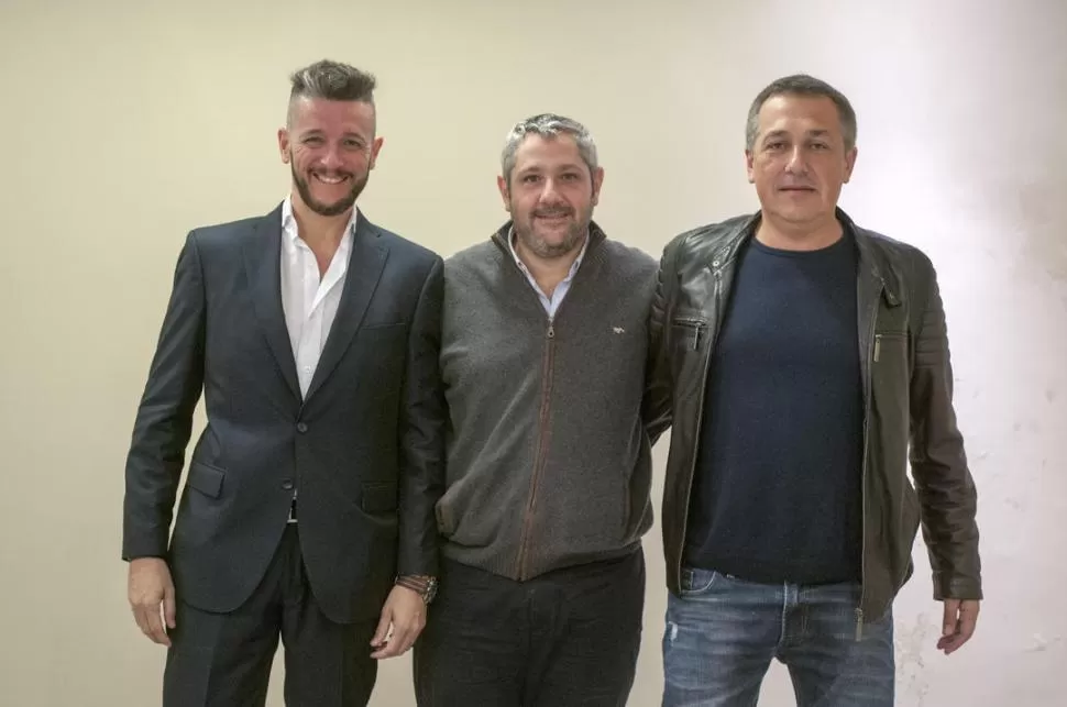 LANZAMIENTO. Galina, San Juan y Sagra integrarán la lista opositora. la gaceta / foto de diego aráoz