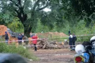 Con un rastrillaje buscaron pistas del caso Daiana