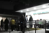 Matías Albornoz Piccinetti está siendo velado en el pasaje Padilla