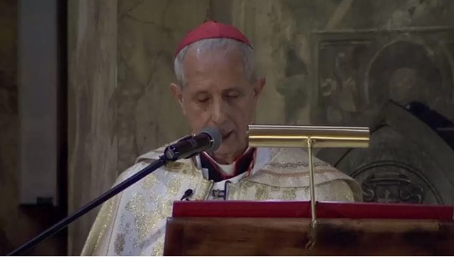 El cardenal Mario Poli. FOTO TOMADA DE INFOBAE.COM. 