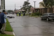 Un motociclista murió en el barrio O' Connor