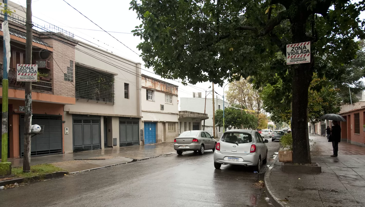 Lugar del tiroteo, Muñecas e Italia. FOTO LA GACETA/ INÉS QUINTEROS ORIO.