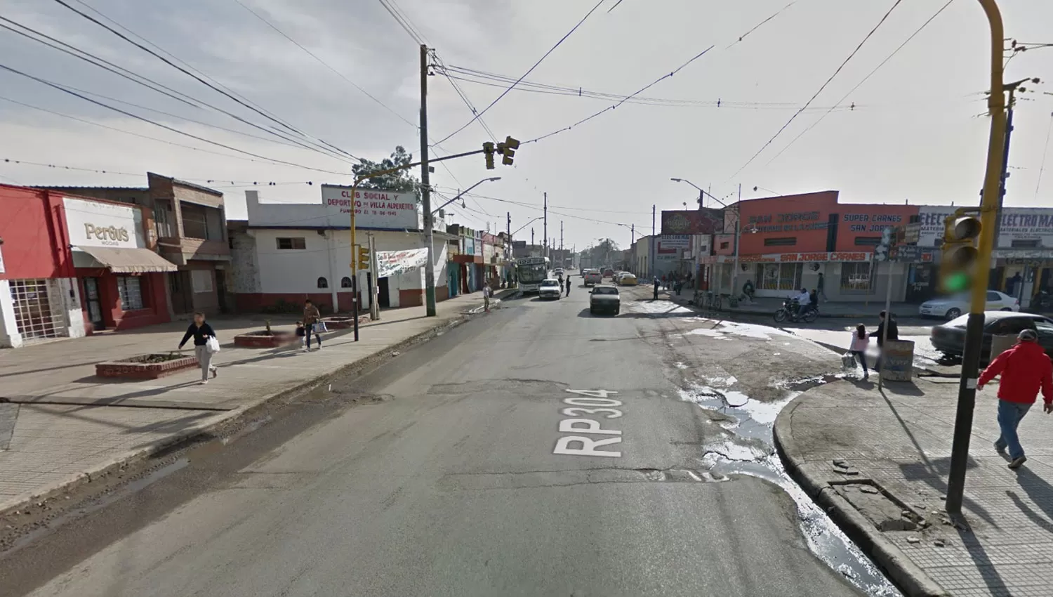 ESQUINA DEL CHOQUE. Rivadavia y Urquiza. CAPTURA DE MAPS