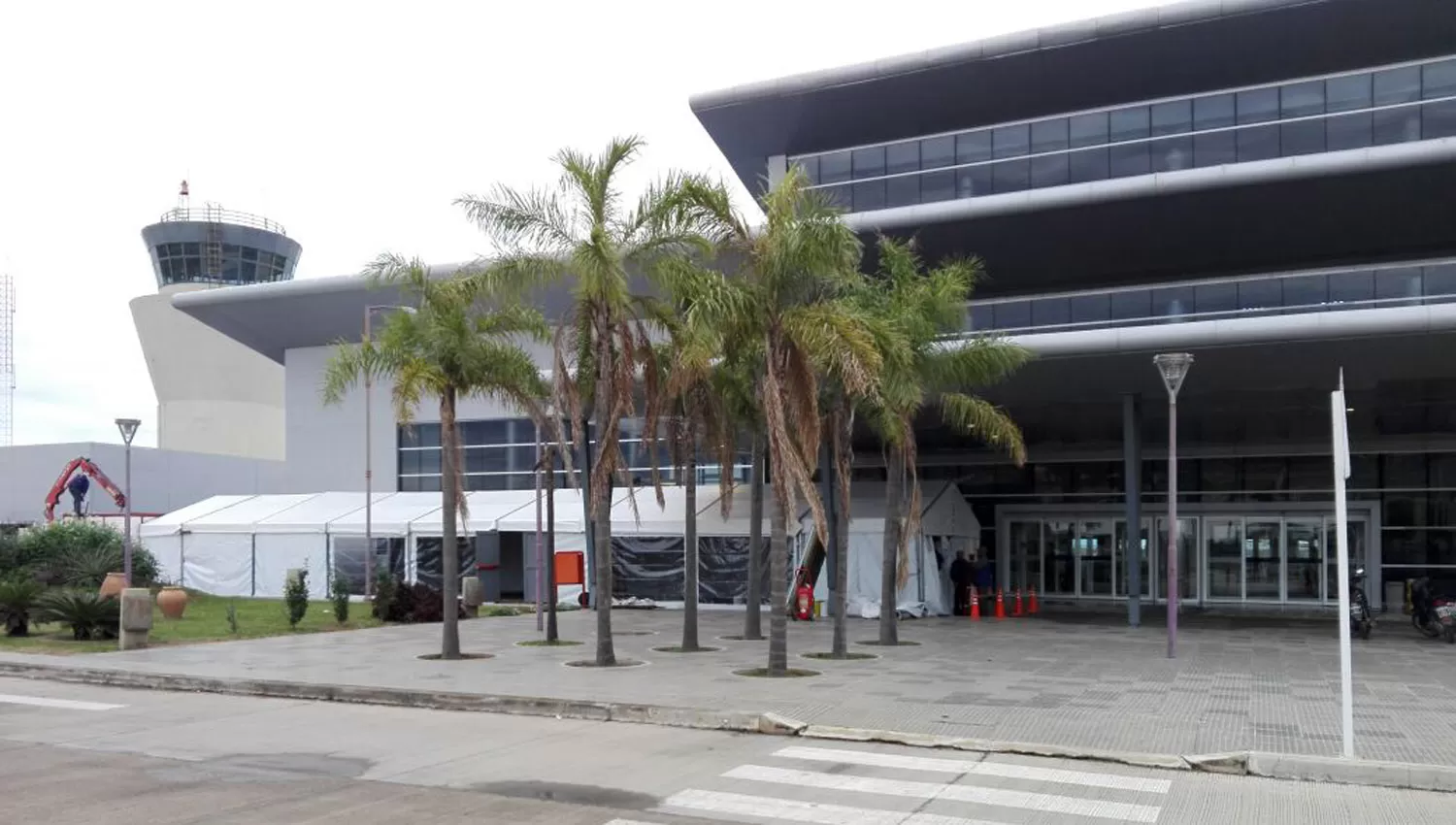 Aeropuerto de Termas de Río Hondo. FOTO LUIS AUGUSTO CARDOZO. 