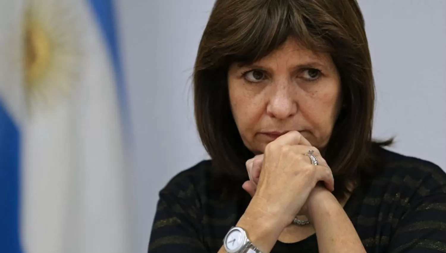 La ministra de Seguridad, Patricia Bullrich. IMAGEN DE ARCHIVO