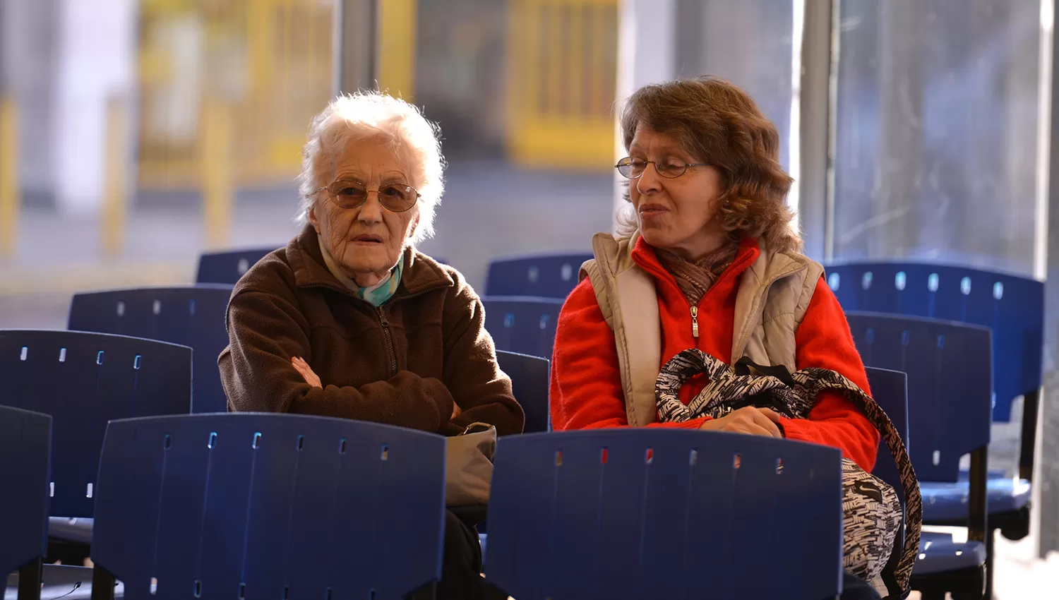 Beneficiarios de la Anses, en una de las sedes oficiales. FOTO DE PRENSA ANSES. 
