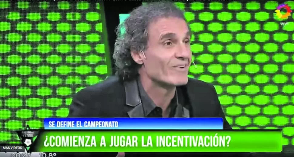 LE PUSO PICANTE. Ruggeri aseguró que desde Boca mandaron un “maletín” de dinero para que Atlético derrote a River. 