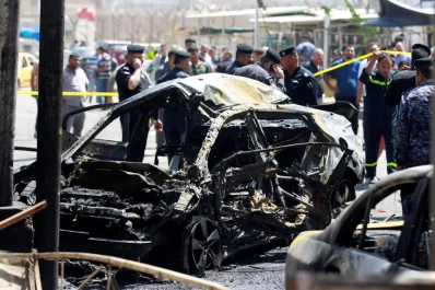 Muerte y destrucción en Bagdad