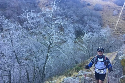 La autosuficiencia venció al frío, en un bello paisaje