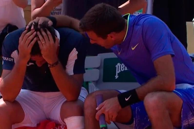 Del Potro avanzó a la tercera ronda de Roland Garros por la lesión de Almagro