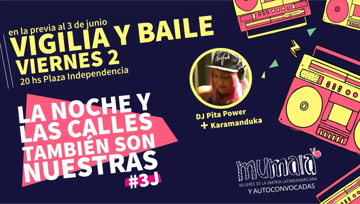 Harán una vigilia en la plaza Independencia en el marco de la jornada #Niunamenos