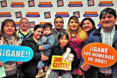 La alegría se multiplicó gracias a los Números de Oro: hubo cuatro ganadores