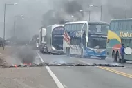 Nueva protesta de los bagayeros: cortaron la ruta 9 a la altura de Termas