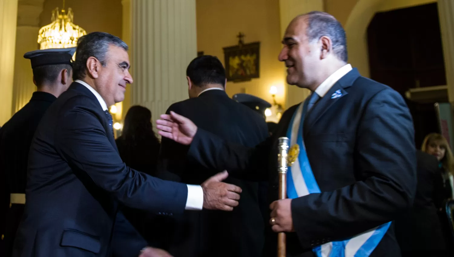 MÁS LEJOS. Alfaro y Manzur tuvieron otro capítulo caliente con fuertes declaraciones en los medios. ARCHIVO LA GACETA / FOTO DE JORGE OLMOS SGROSSO