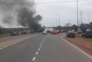 Los bolseros levantaron el bloqueo al acceso al aeropuerto de Termas del Río Hondo